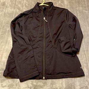 Women’s Black Jacket Jockey Sz (Large?)